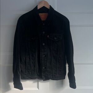 Levi's Men's Black Denim Jacket